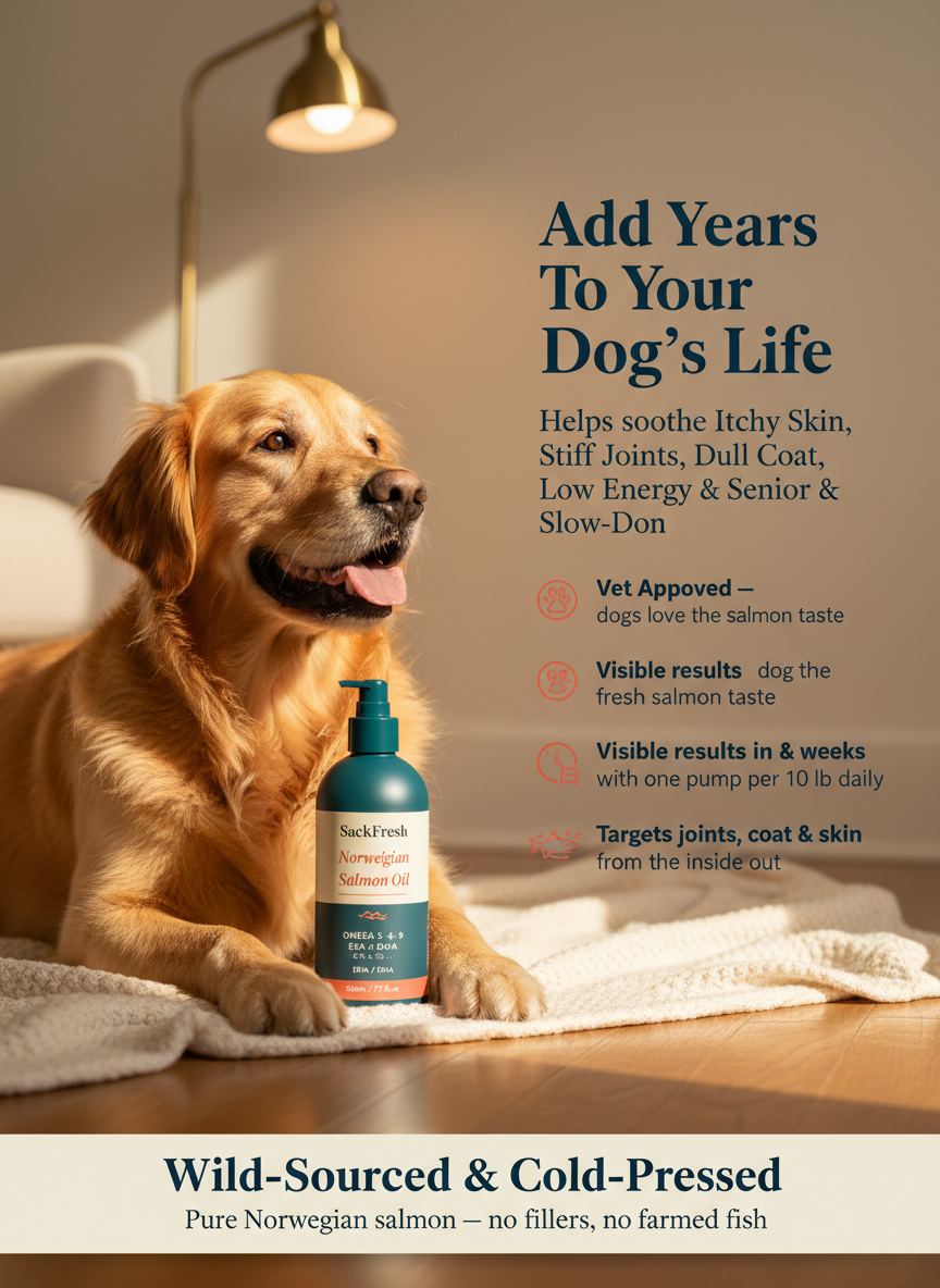 Norwegian Salmon Oil For Pets
