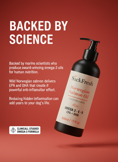 Norwegian Salmon Oil For Pets