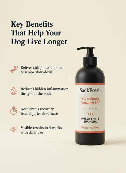 Norwegian Salmon Oil For Pets