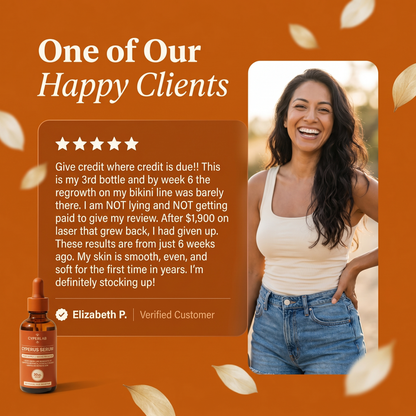 CyperLab — A Few Drops of This "Miracle Botanical" Replaces Laser, Waxing, and Daily Shaving